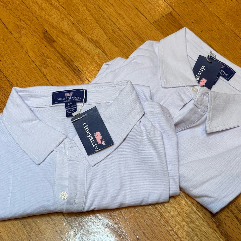 2 is better than one!!! NWT Vineyard Vines casual 3/4 Button Down Shirts. Sz XXL